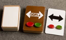 A player choosing between branching game paths