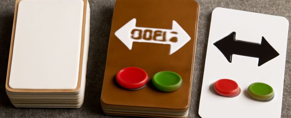 A player choosing between branching game paths