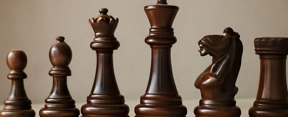 Fried Liver Attack chess position on a board