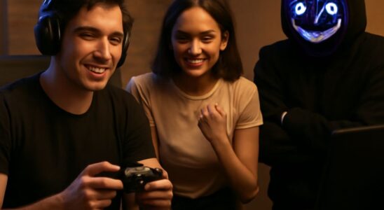 Colorful game controller beside handwritten gamertag ideas