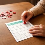 A blank bingo template ready for customization