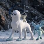 Various Ice Type Pokémon characters