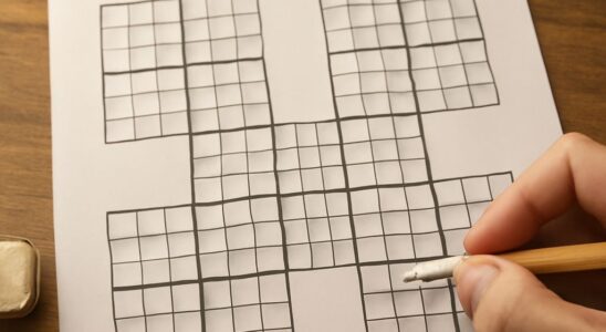 A complex Samurai Sudoku puzzle layout