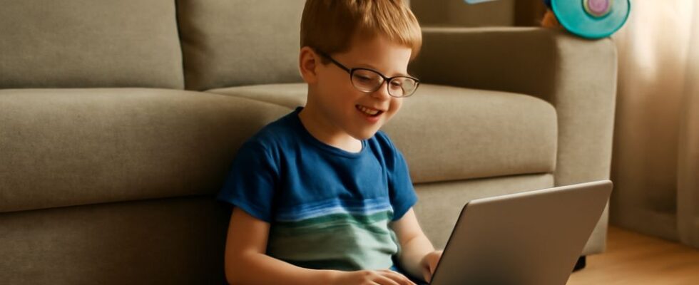Person enjoying the benefits of video games